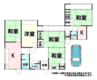 【間取り】 | 生駒郡三郷町信貴ケ丘3丁目