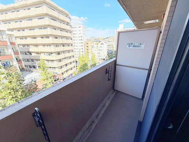 文京区音羽１丁目の賃貸マンションのバルコニー