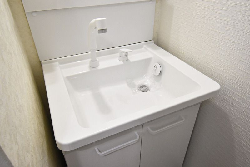 メゾンハピネスの独立洗面台