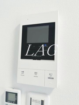 【セキュリティ】 | ベイルーム相模原ファイン | モニター付きインターフォンです。（同仕様設備です。）