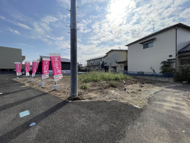 龍ヶ崎市立野　の前面道路含む現地写真