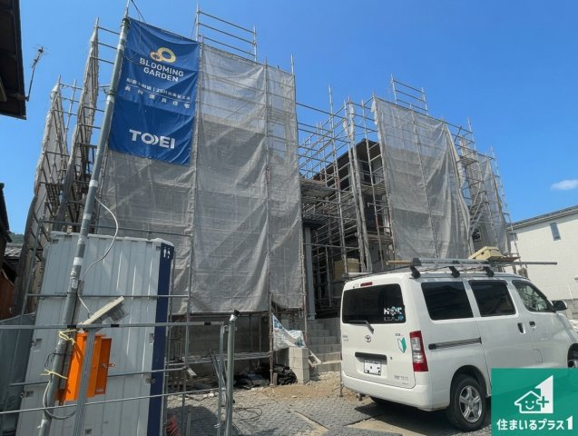 ★大津市南志賀　新築一戸建ての外観|現在建築中！落ち着いた街並みで新生活を始めることが出来そう！周辺の物件も併せてご紹介させて頂きます！