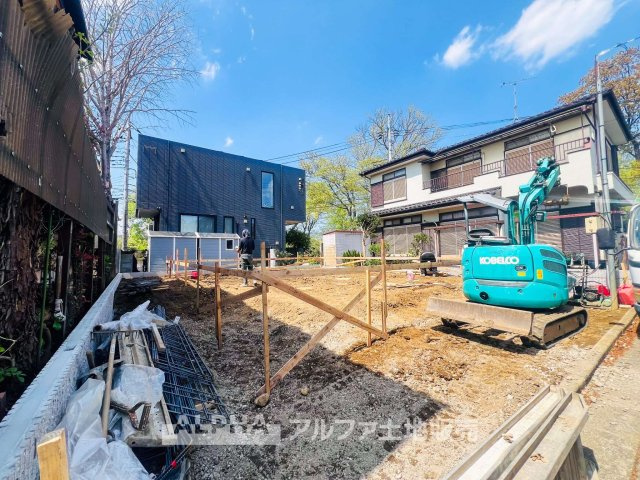 立川市砂川町4丁目　新築戸建全1棟の外観|【A cozy space】◆余白のある暮らし◆
人を招いても、ひとりで過ごしても心地よい住空間。
温もりを感じるこの場所が、暮らしの輪郭をやさしく描いていく。