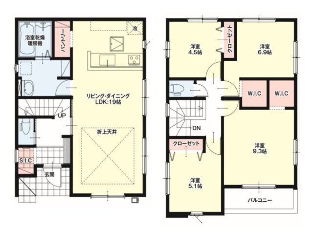 春日井市弥生町2期(全2棟）の間取り
