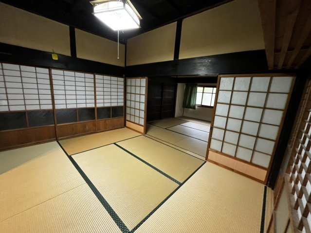 大宇陀西山の和室|4つの続き間ですべて開けると開放的な空間が生まれます。