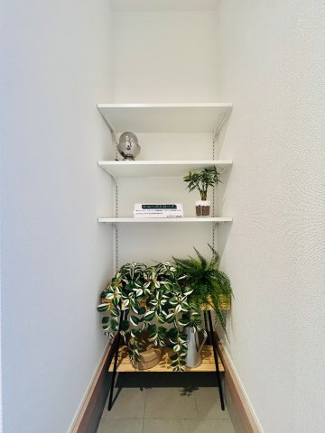 太田市新田上江田町の収納|履物以外もすっきり片付く、シューズクローク♪