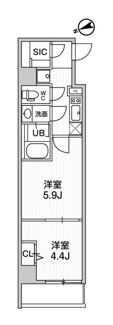 【間取り】 | TASUKI RICHESSE KAMATA