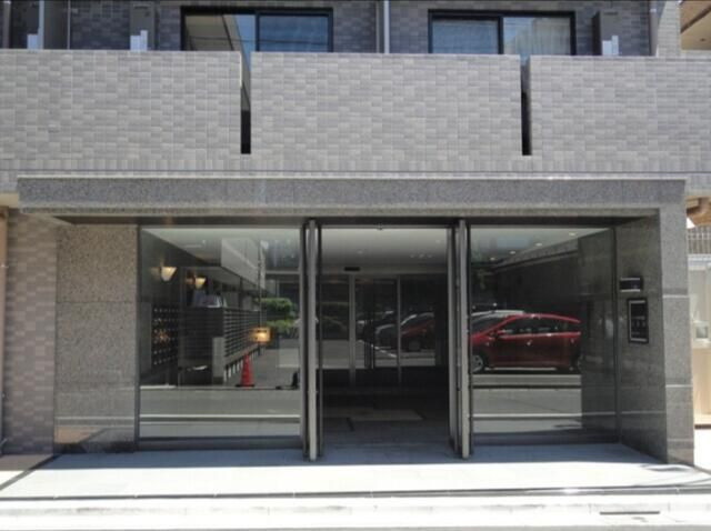 ルーブル中村橋弐番館のエントランス