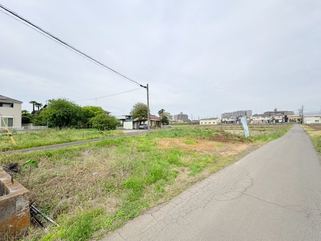 川越市南田島　建築条件なし売地　JR川越線『南古谷駅』徒歩19分　【牛子小学区】の前面道路含む現地写真