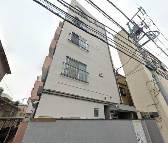 【外観】 | 池袋SYマンション | モダンでスタイリッシュな印象を与えるグレーを基調とした外観。