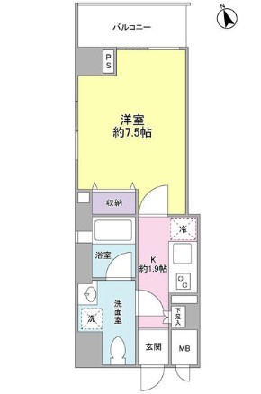 【間取り】 | ステージファースト中野坂上
