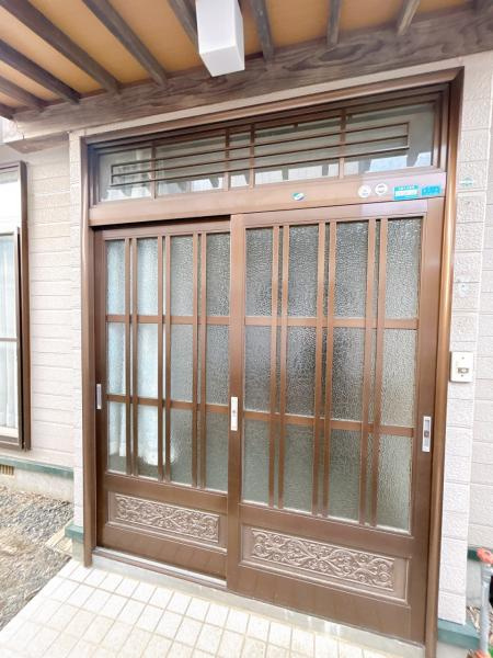 三戸郡五戸町字古舘向の玄関