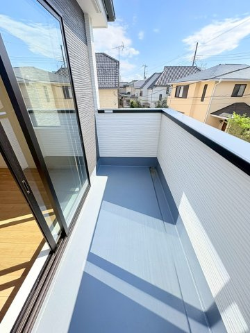 川越市的場　新築分譲　東武東上線『霞ヶ関駅』徒歩8分　【上戸小学区】のバルコニー