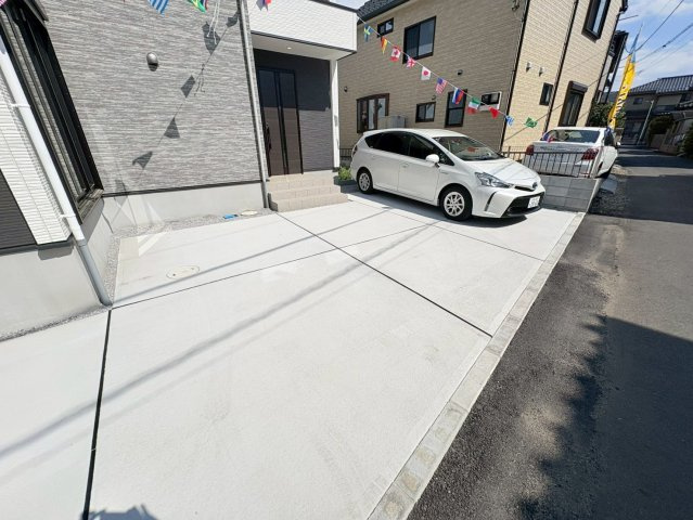 川越市的場　新築分譲　東武東上線『霞ヶ関駅』徒歩8分　【上戸小学区】の駐車場