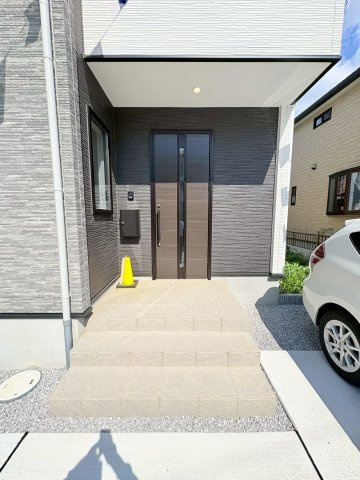 川越市的場　新築分譲　東武東上線『霞ヶ関駅』徒歩8分　【上戸小学区】の玄関
