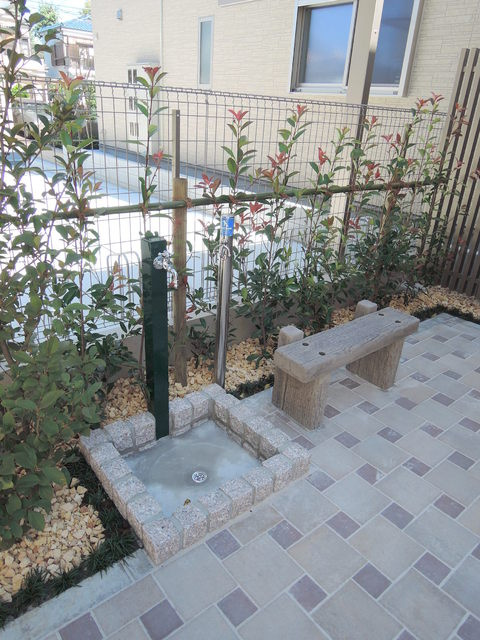 Ｇｒｅｅｎ　Ｆｏｒｅｓｔのその他共用部分|★ペット専用足洗い場★