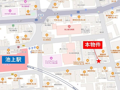 【地図】 | ラ・トゥール池上
