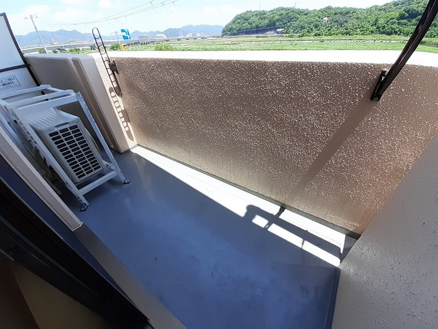 リバーサイドブライトのバルコニー