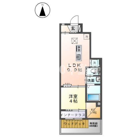 プランドール・Sの間取り