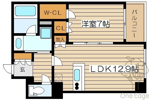 グレンパーク梅田北の間取り