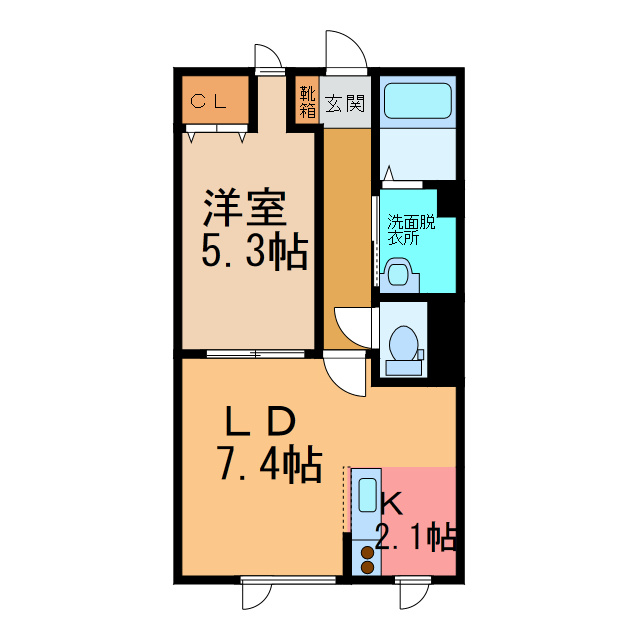 KSの間取り