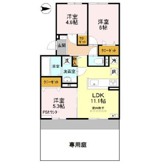 【間取り】 | サウス・レジデンス 菱川