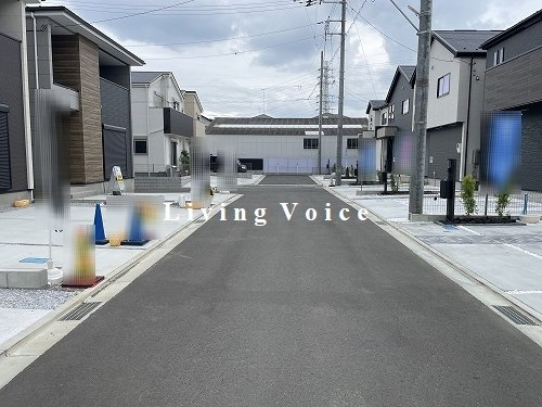 【仲介手数料０円】平塚市御殿15期　新築一戸建て　全5棟の前面道路含む現地写真|平塚市御殿15期　新築一戸建て　全5棟