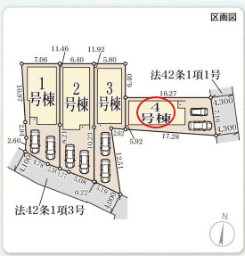 【区画図】 | リーブルガーデン尼崎市常松３期 | 区画図