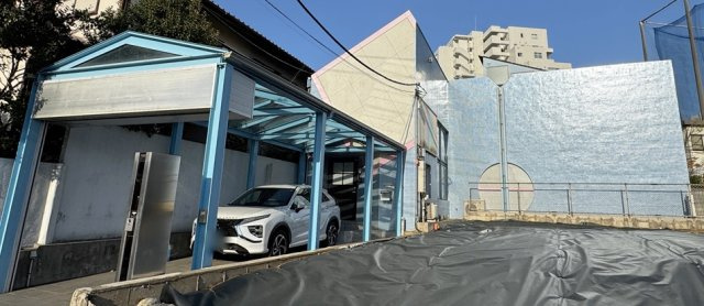 等々力7丁目戸建ての駐車場