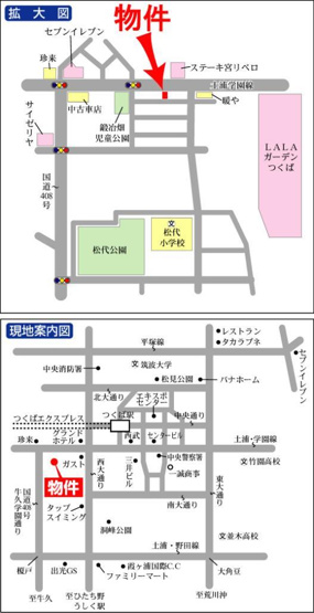 【地図】 | 吉岡テナントⅤ