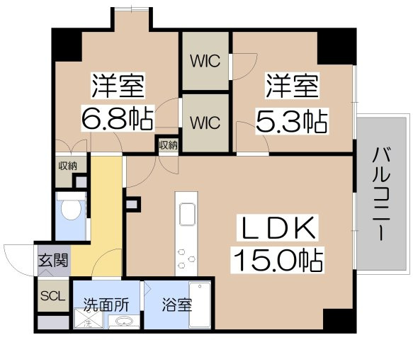 【間取り】 | LEGALAND+ABENO SANMEICHO