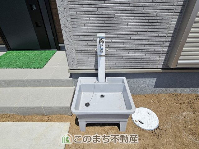 LiveleGarden.S第1栃木都賀町平川の設備|外水栓はアウトドアやガーデニング、車のお手入れにも活躍します。