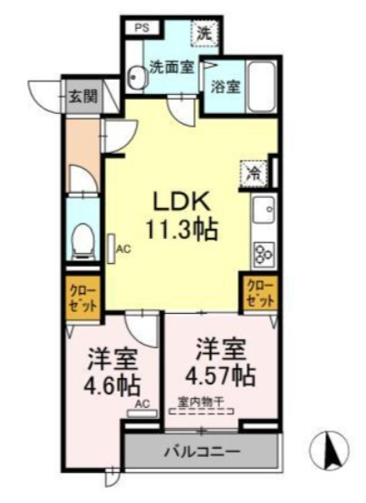 グラナーデ目白御留山の間取り