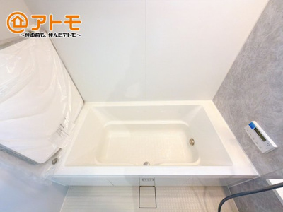 【浴室】 | 沼津市岡宮　新築一戸建て　3号棟 | お風呂で日々の疲れを落としましょう♪スタイリッシュなお風呂になっています！