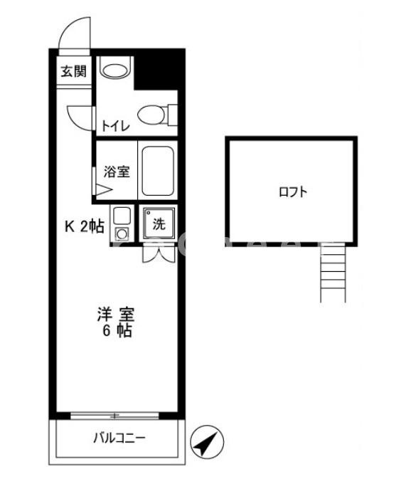 アークヒルズⅠの間取り