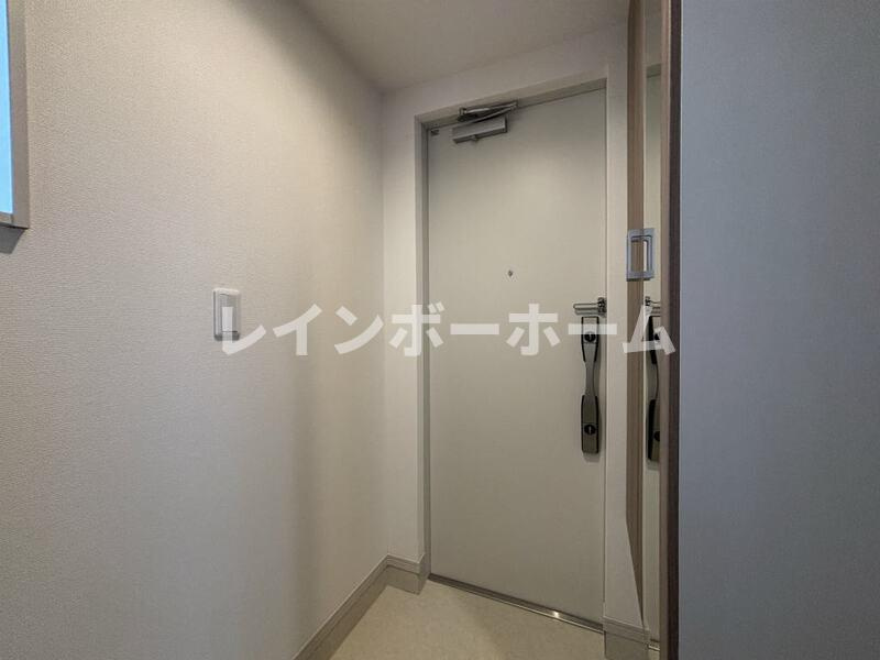 仲介手数料（賃料の1.10ヵ月）の50％OFF対象物件！の玄関|シンプルで使いやすい玄関です