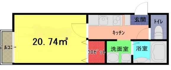 レガーロ桜町の間取り