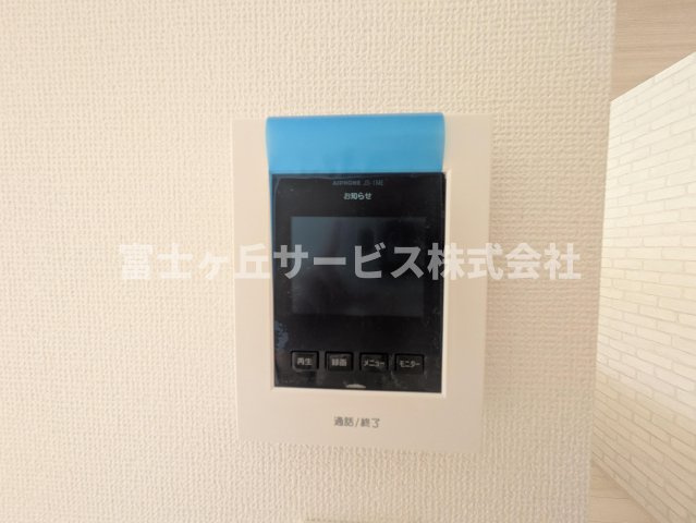 【セキュリティ】 | 掛川市大渕 新築一戸建て 1号棟 | TV付インターホンです