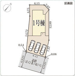 【区画図】 | リーブルガーデン明石市魚住町金ケ崎 | 区画図