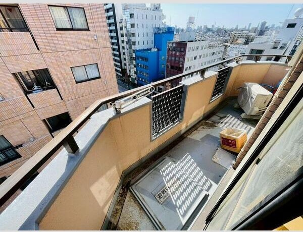 グリーンヒル文京のバルコニー