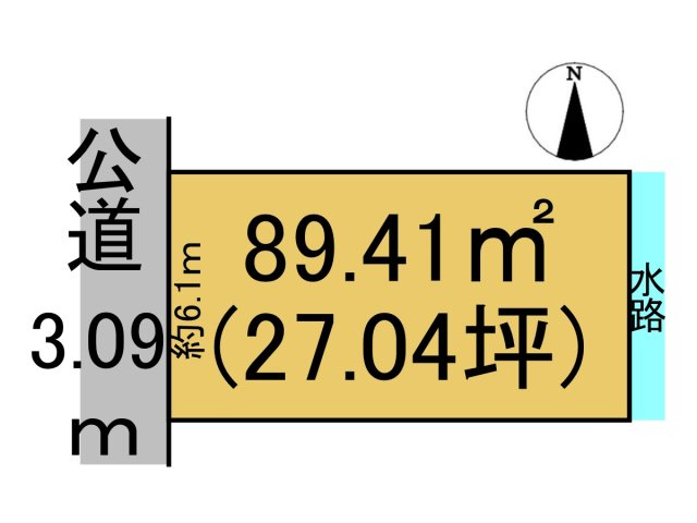 売土地　大垣市切石町１丁目　27.04坪