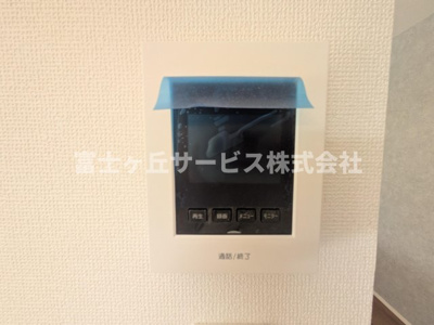 【セキュリティ】 | 掛川市大渕 新築一戸建て 2号棟 | TV付インターホンです
