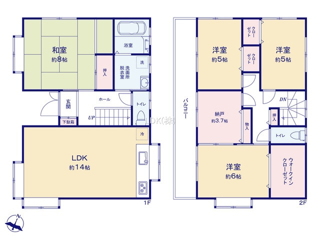 【間取り】 | 中古戸建／ふじみ野市新田１丁目