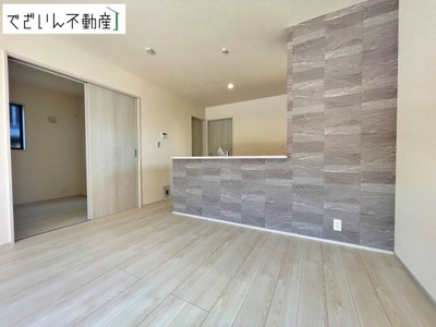 【居間・リビング】 | Livele Garden.S熊谷市月見町第3　新築住宅 | 現地(2026年7月撮影)