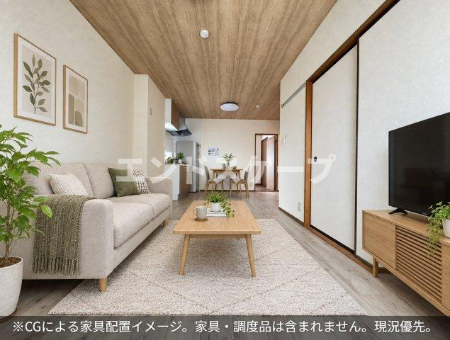 プルミエ・ラムール　Ａの居間・リビング|高崎、前橋のお部屋探しはエンドスケープまで！お客様の理想お聞かせ下さい♪