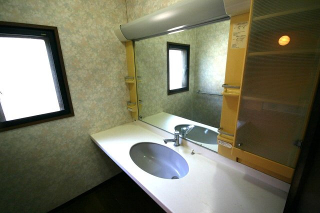 中古戸建　御津町朝臣の独立洗面台