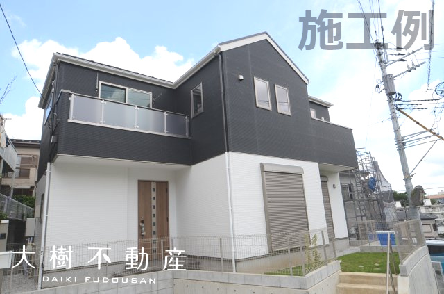 【外観：施工例】 | 座間市相武台１丁目　新築戸建て　全１棟【仲介手数料無料】