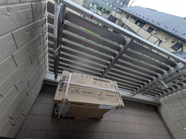 グレースフォレストのバルコニー
