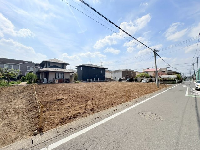 坂戸市千代田2丁目　建築条件なし売地　東武東上線『若葉駅』徒歩22分　【千代田小学区】の外観