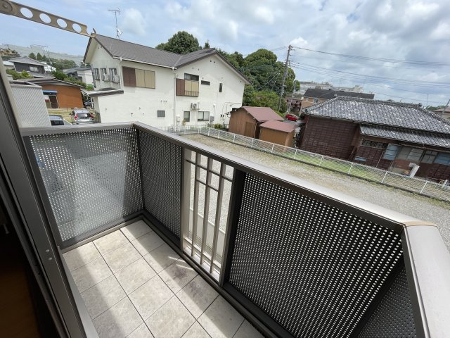 グランメールのバルコニー